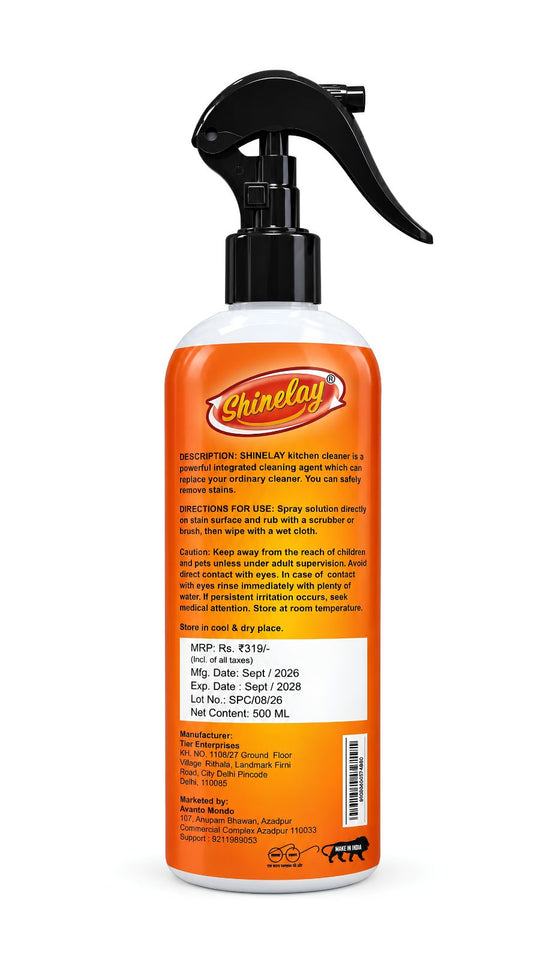 Extra Power Kitchen Cleaner – Powerful Grease, Oil, Stain & Dirt Remover for Gas Stove, Sink, Microwave & Kitchen Appliances – 500 ML