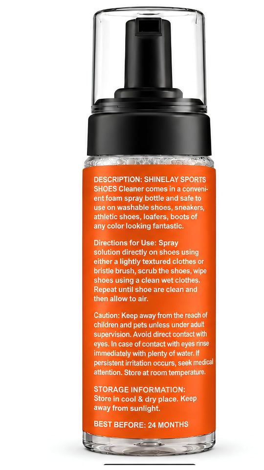 Instant Sports & Sneakers Shoes Cleaner – Powerful Cleaner for Sports Shoes, Sneakers, Athletic Shoes, Loafers & Boots – 150 ML