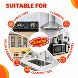 Shinelay Extra Power Kitchen Cleaner - Powerful Grease, Oil, Stain & Dirt Remover for Gas Stove, Sink, Microwave & Kitchen Appliances - 2 x 500 ML
