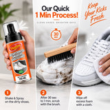 Instant Sports & Sneakers Shoes Cleaner – Powerful Cleaner for Sports Shoes, Sneakers, Athletic Shoes, Loafers & Boots – 150 ML
