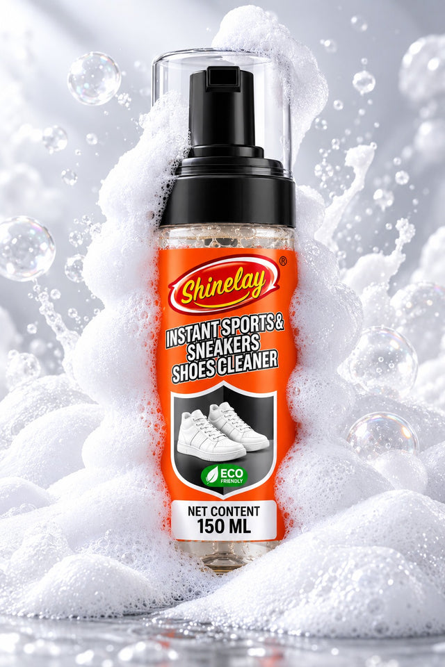 Instant Sports & Sneakers Shoes Cleaner – Powerful Cleaner for Sports Shoes, Sneakers, Athletic Shoes, Loafers & Boots – 150 ML