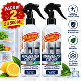 Shinelay Refrigerator Cleaner - Powerful Tough Stain & Dirt Remover for Refrigerator, Fridge & Kitchen Appliances - 2 x 500 ML