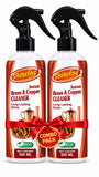 Shinelay Instant Brass & Copper Cleaner - Powerful Tarnish, Stain & Dirt Remover for Brass, Copper Utensils, Metalware & Kitchen Items - 2 x 500 ML