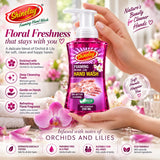 Shinelay Foaming Hand Wash + Orchid & Lily Foaming Hand Wash Combo - 10X Better Cleaning & Effective Hand Hygiene - 2 x 250 ML